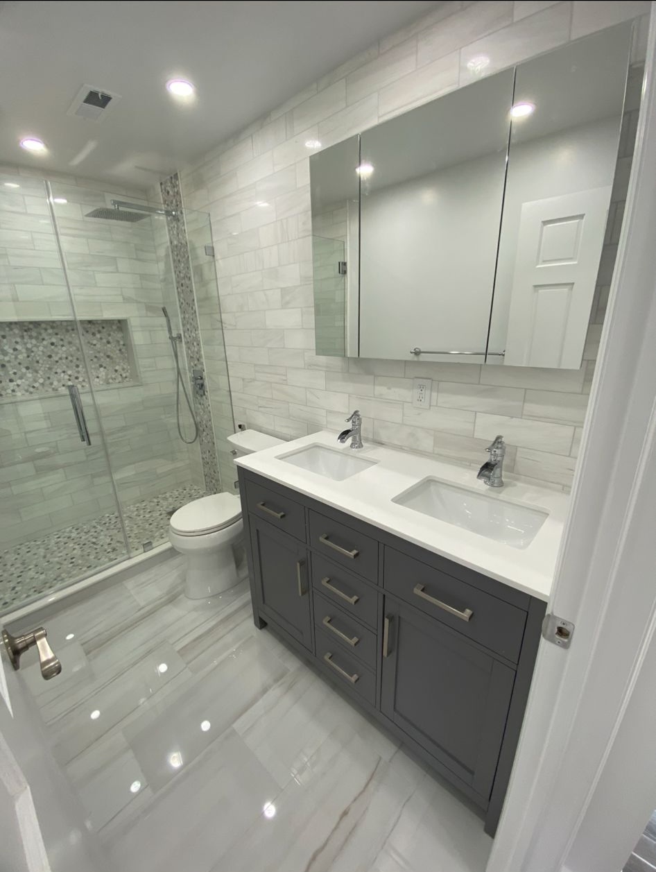 Bathroom renovation