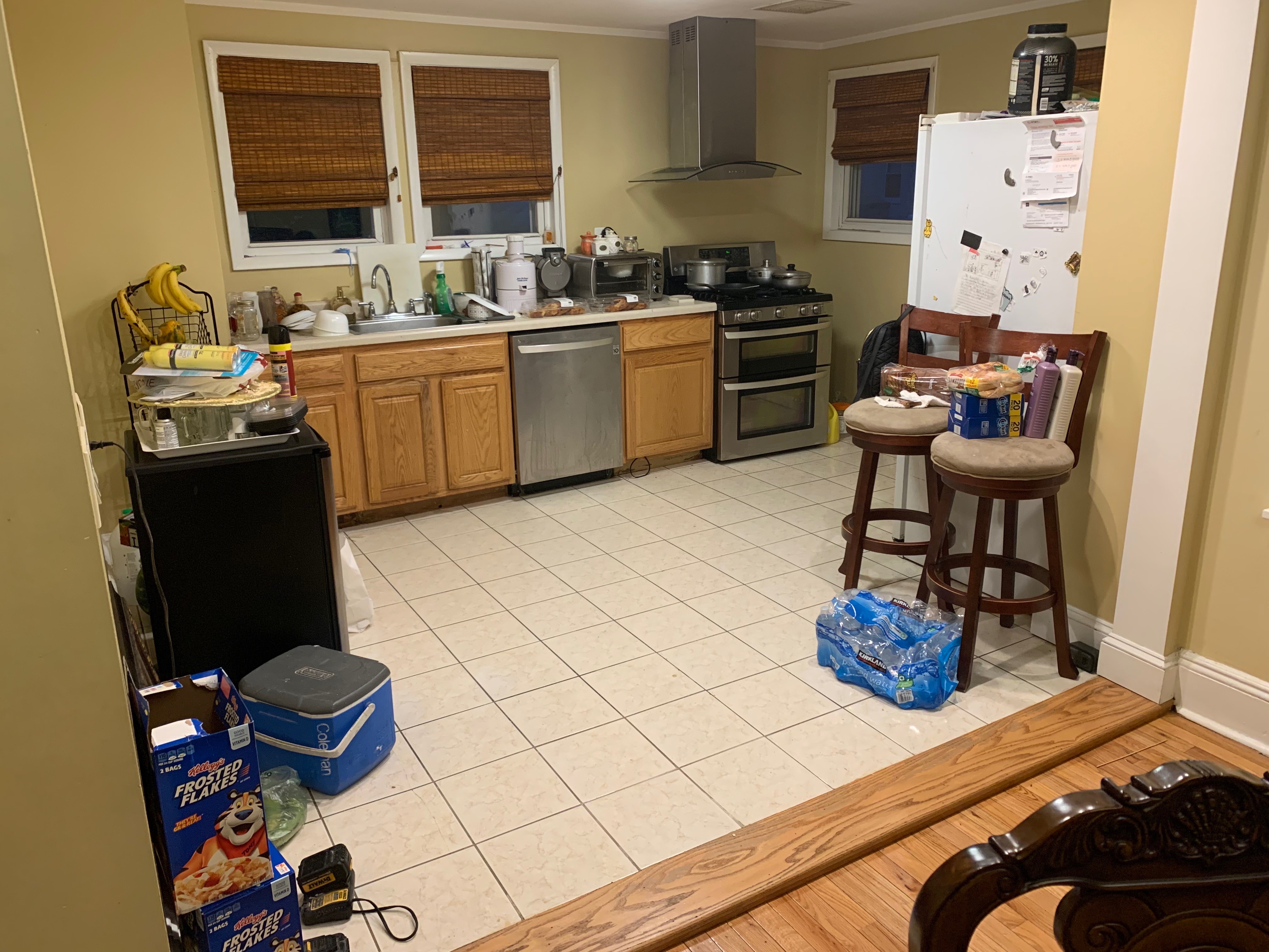 Kitchen before renovation